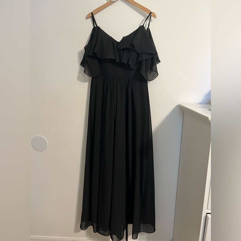 Black Formal Gown or Bridesmaids Dress